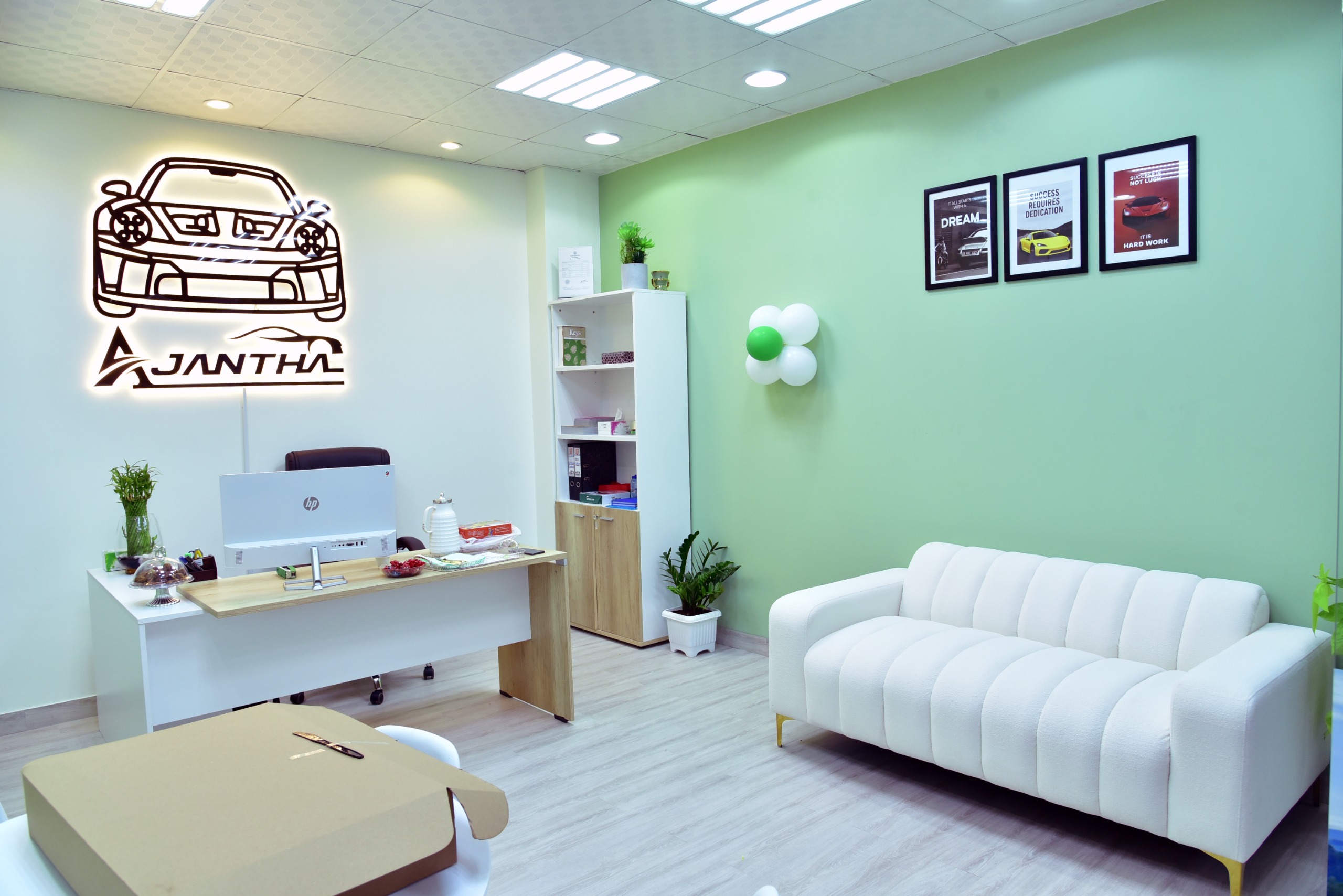 Ajantha Car Rental Salalah Office Meeting Area